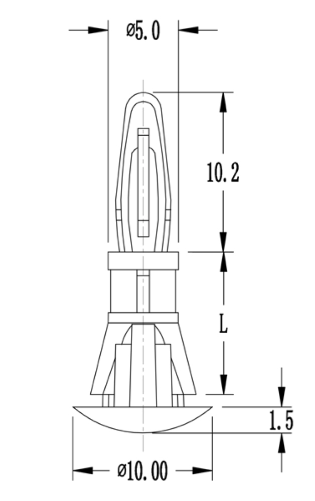  PC板间隔柱 LCBS-4